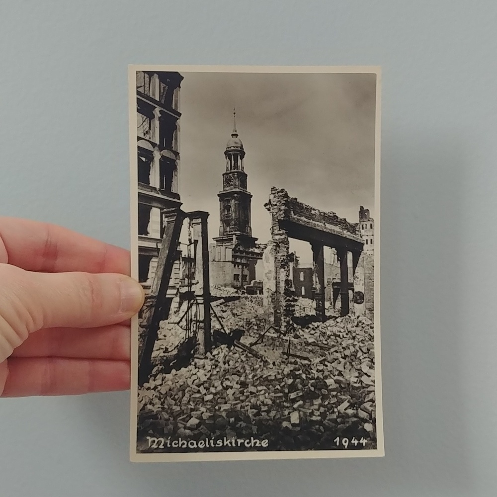 💙4/20 Vintage WWII Postcard